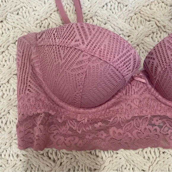 Aerie Lace medium padded Bra size 32B - Picture 3 of 13